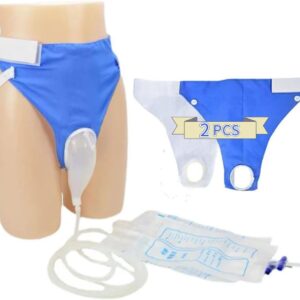 Reusable Urinary Collection Bags, Wearable Silicone – 2 Pack