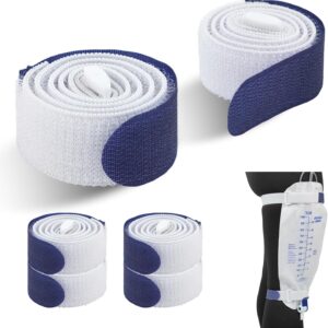 Adjustable Leg Bag Straps for Drainage Bags – 15 Pack