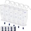 Urinary Drainage Collection Bags, 750ml – Soft Adjustable (10 Pack)