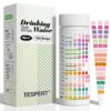 Drinking Water Test Strips 125ct, 30s Quick Screening for Hardness, pH, Iron