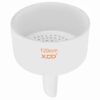 Porcelain Buchner Filter Funnel 120mm O.D. / 114mm I.D. for Educational Use (60mm Stem)
