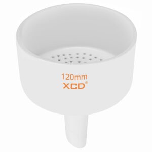 Porcelain Buchner Filter Funnel 120mm O.D. / 114mm I.D. for Educational Use (60mm Stem)