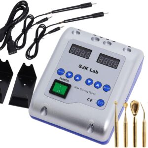Electric Wax Carver with Dual Pens & 6 Tips – Adjustable Temperature 50–200°C