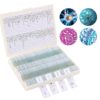 120 Prepared Microscope Slides Set for Biology Education (25mm x 75mm Standard Size)